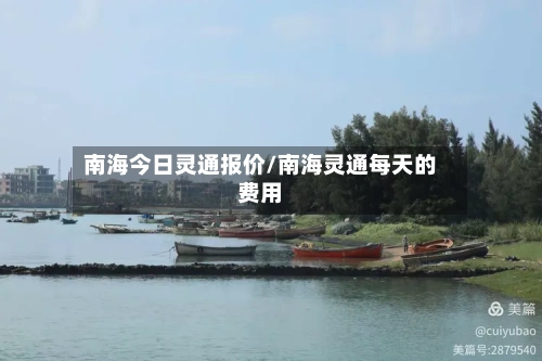 南海今日灵通报价/南海灵通每天的费用-第2张图片