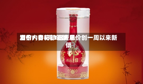酒价内参5月1日费用发布：青花郎领跌 总价创一周以来新低-第3张图片