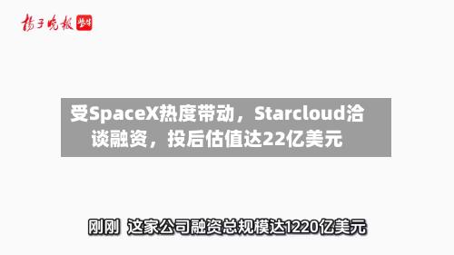 受SpaceX热度带动，Starcloud洽谈融资，投后估值达22亿美元-第2张图片