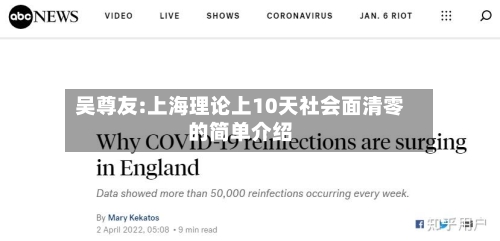 吴尊友:上海理论上10天社会面清零的简单介绍-第1张图片