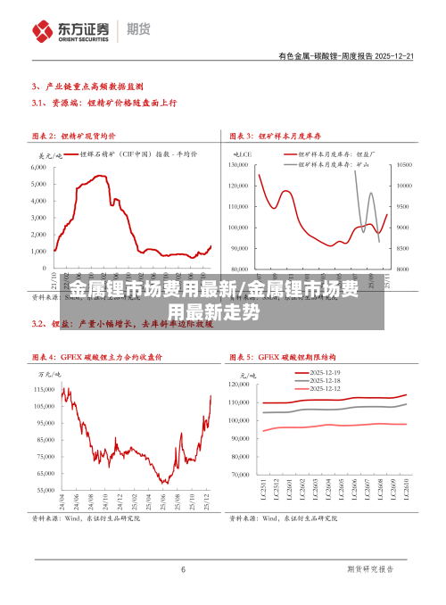 金属锂市场费用最新/金属锂市场费用最新走势-第1张图片